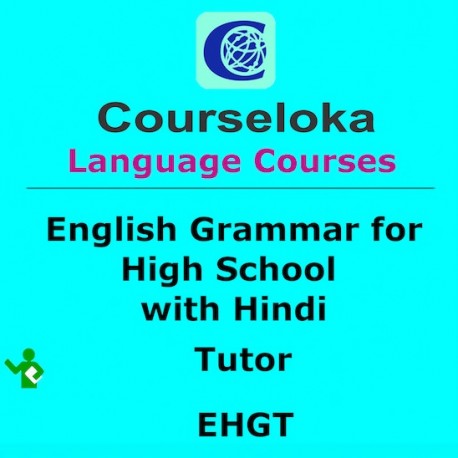 CourseLoka, English Grammar for High School with Hindi, Tutor